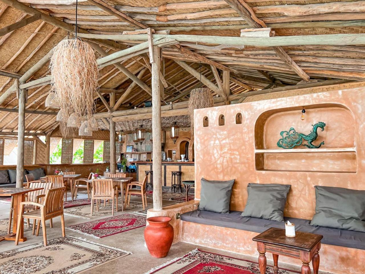 Bungalow Cafe Gili Beachfront Gili Meno Bagian luar foto